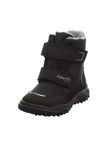 Superfit boys' HUSKY warm-lined Sympatex snow boots, BLACK/LIGHT GREY 0000, EU on sale